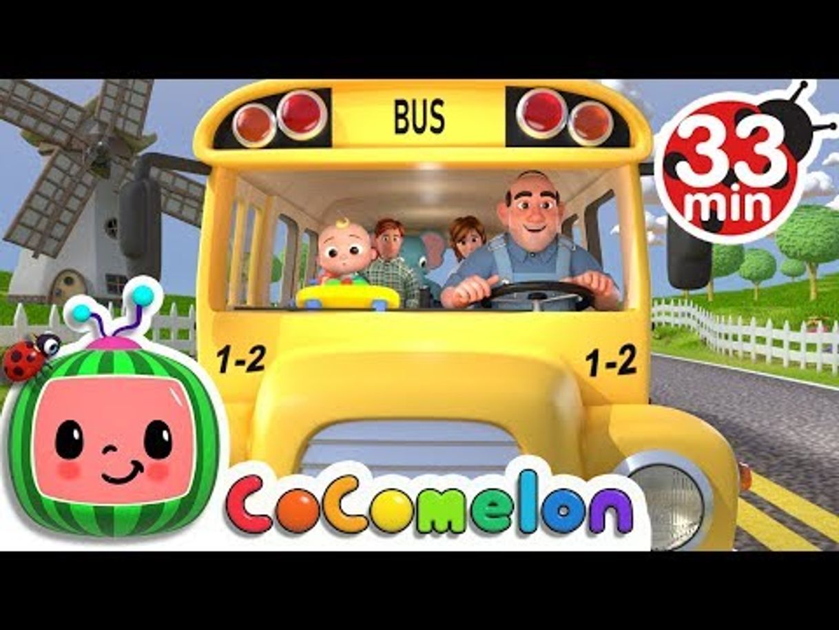 Social Wheels on the Bus + More Nursery Rhymes & Kids Songs - YouTube