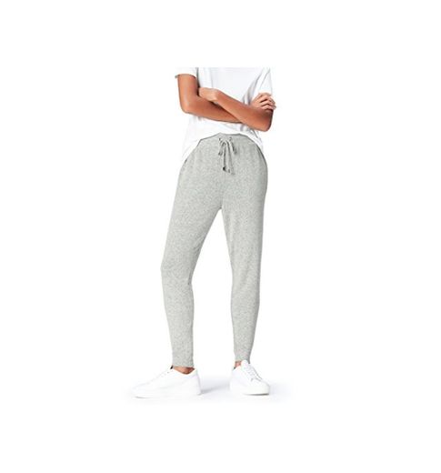 Marca Amazon - find. Pantalones Mujer, Gris