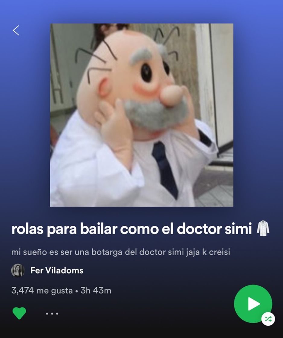 Canción Rolas para bailar como el doctor simi