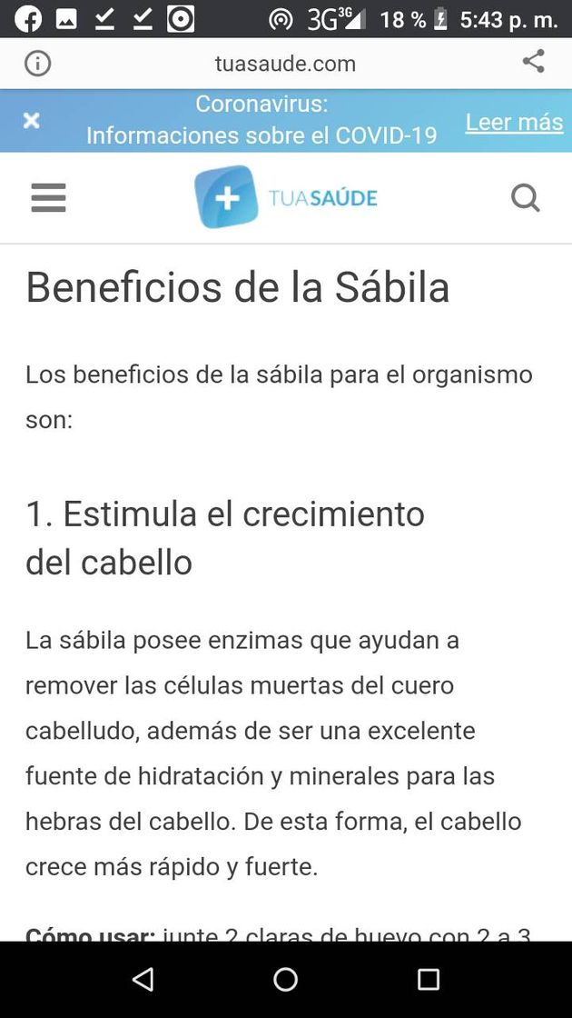 Moda Beneficios de la sábila 😉👍🏻