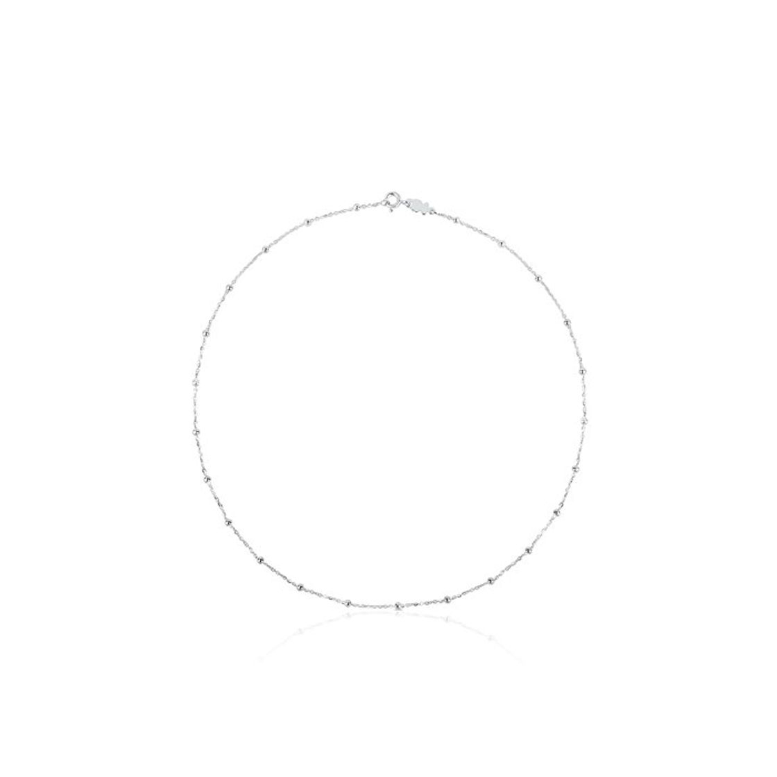 Social TOUS - Gargantilla Corta de Plata de Primera Ley con Detalles -