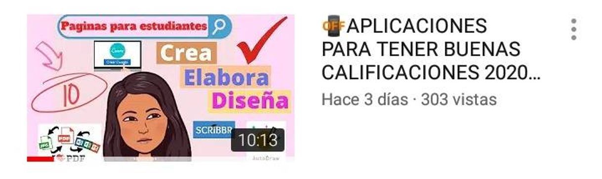 Social Video de apps para estudiantes
