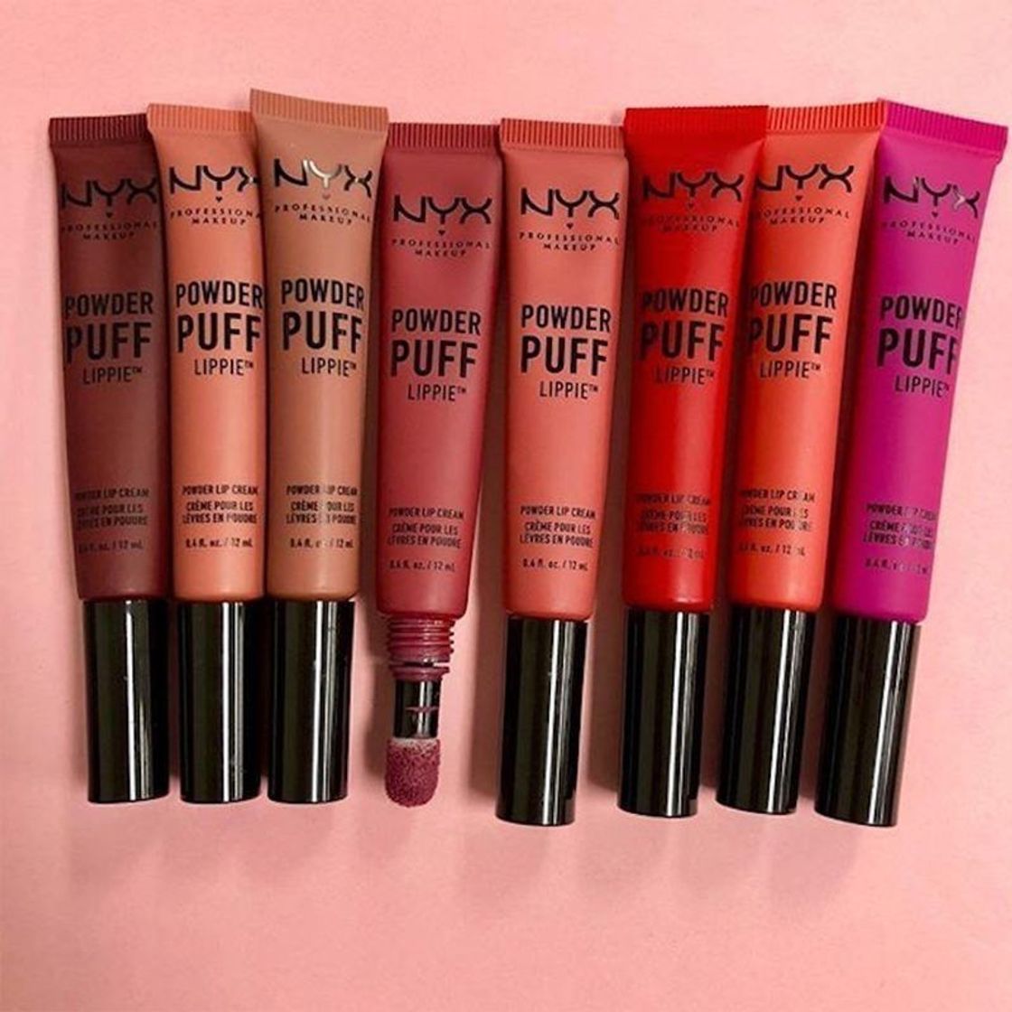 Social NYX PROFESSIONAL MAKEUP pintalabios mate larga duración Labial Poowder Puff Lippie Lip