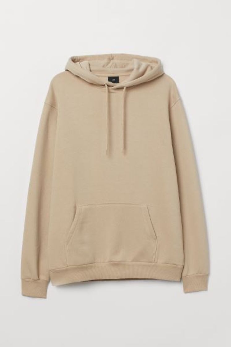 Moda Sudadera Relaxed Fit - Beige