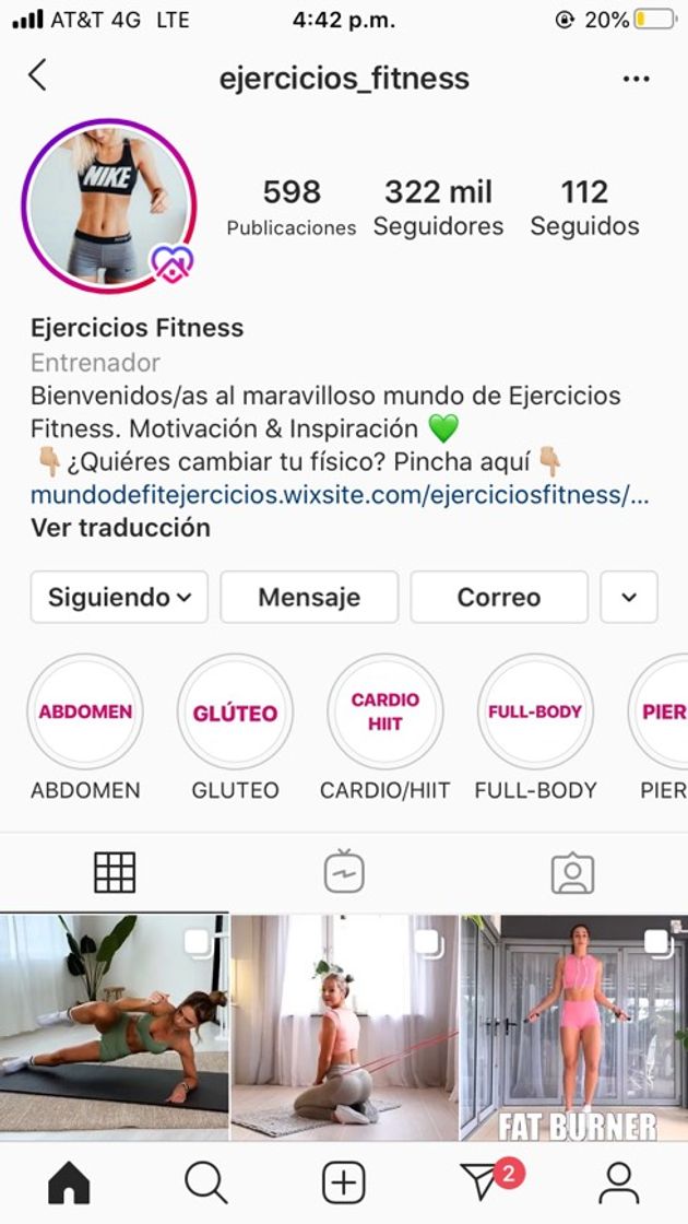 Moda Ejercicios en casa💪🏻