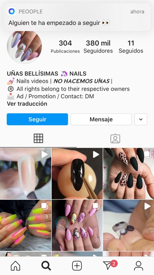 Moda Modelos de uñas