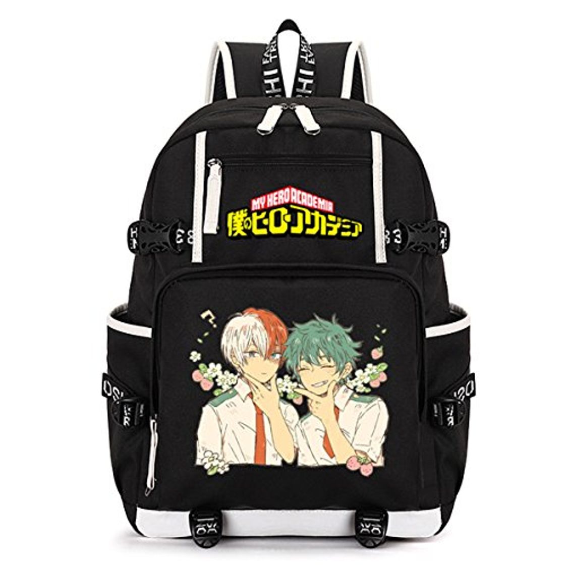 Moda AUGYUESS Mochila Escolar con diseño de Mi Hero Academia Anime Cosplay de Augiess