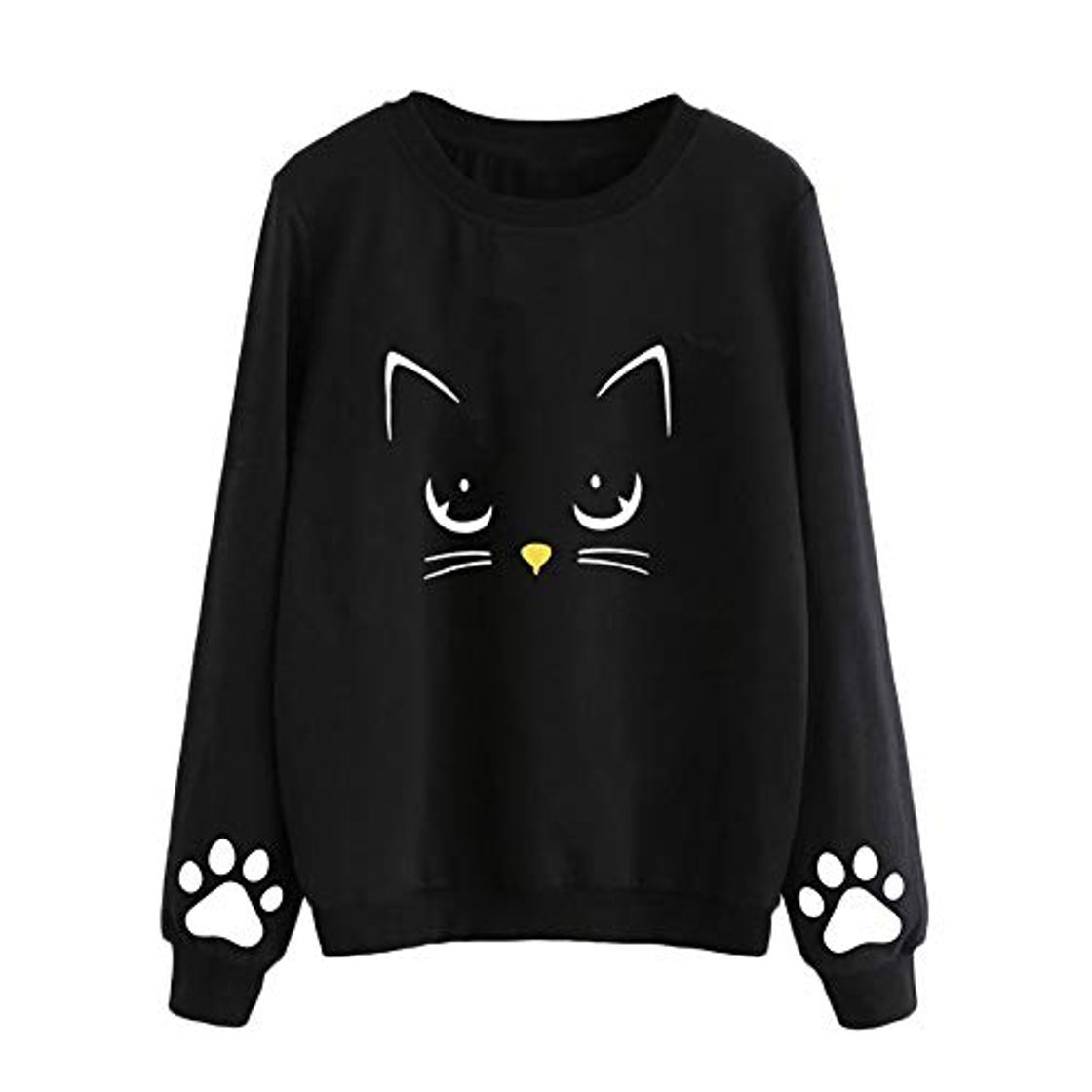 Product VJGOAL Mujeres Moda Casual Otoño e Invierno Lindo Gato impresión Suéter de