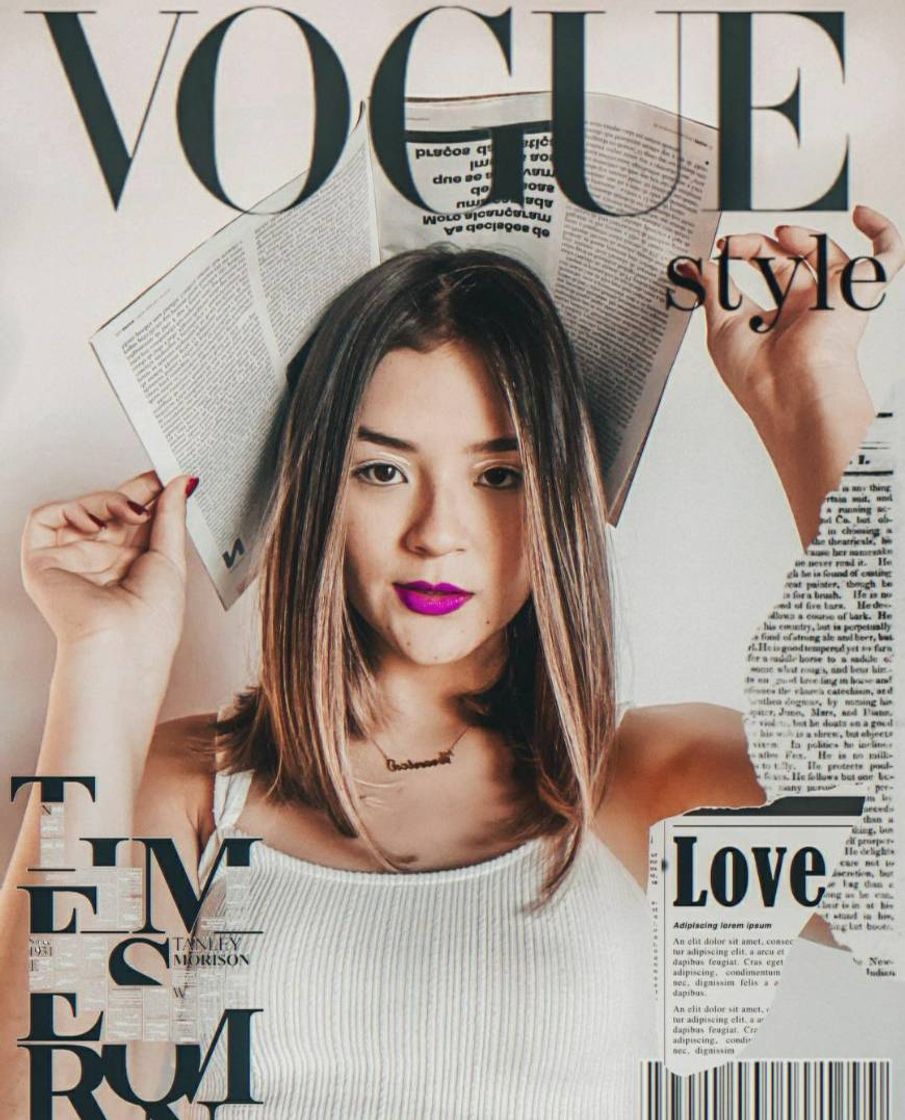 App ⚡Capa da vogue - Tutorial no link⚡