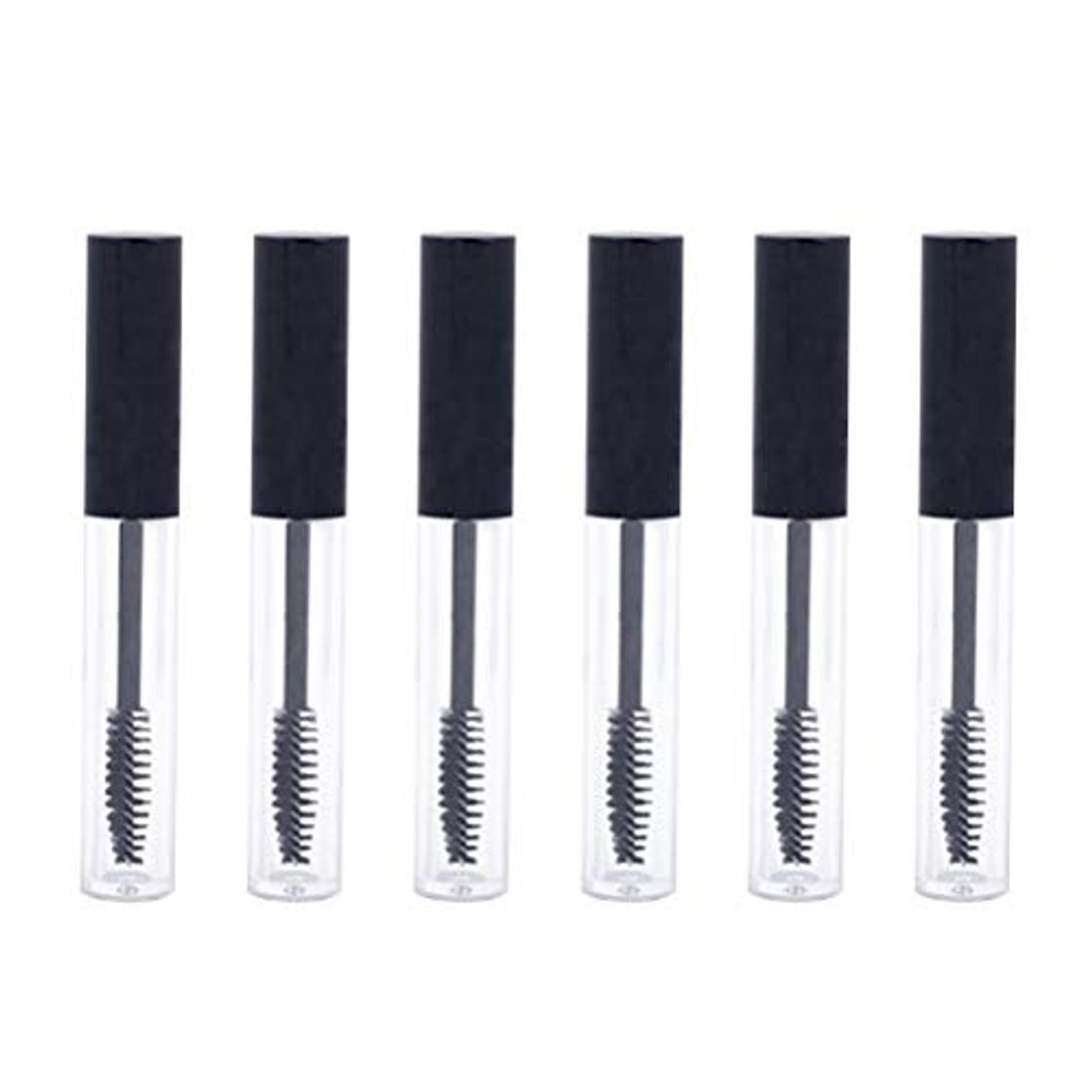 Moda Lurrose 6 unids 1 ML Portátil Vacío Pestañas Vial Tube Crema de Pestañas Botella Mascara Tubo Muestra Contenedor Cosmético