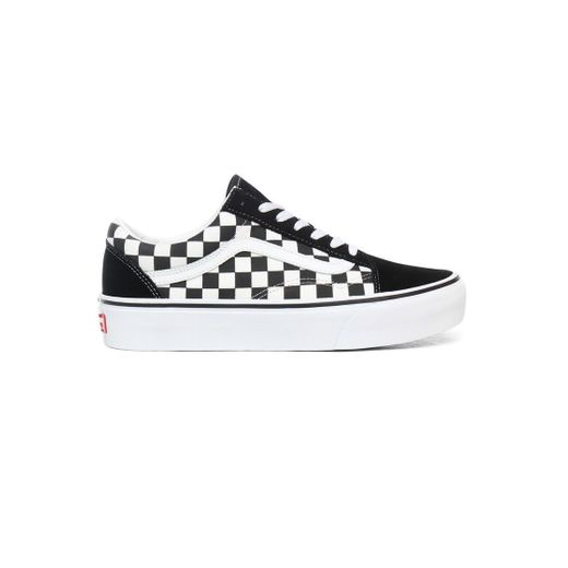 Zapatillas Old Skool con plataforma y estampado a cuadros