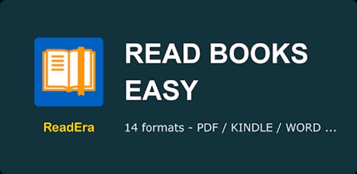 ReadEra — leitor de livros PDF, mobi, epub, word. 