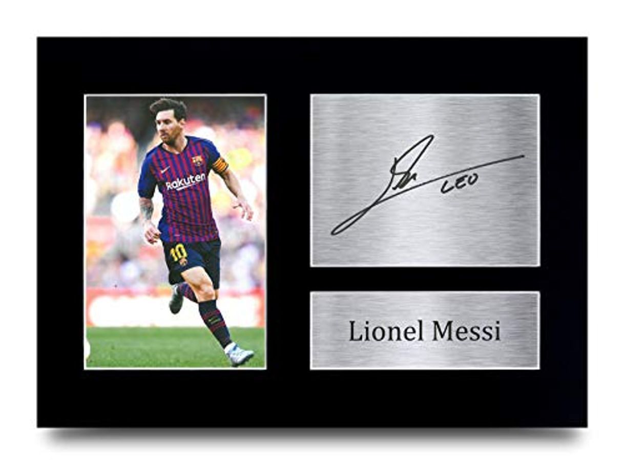 Home HWC Trading Lionel Messi A4 Sin Marco Regalo De Visualización De Fotos