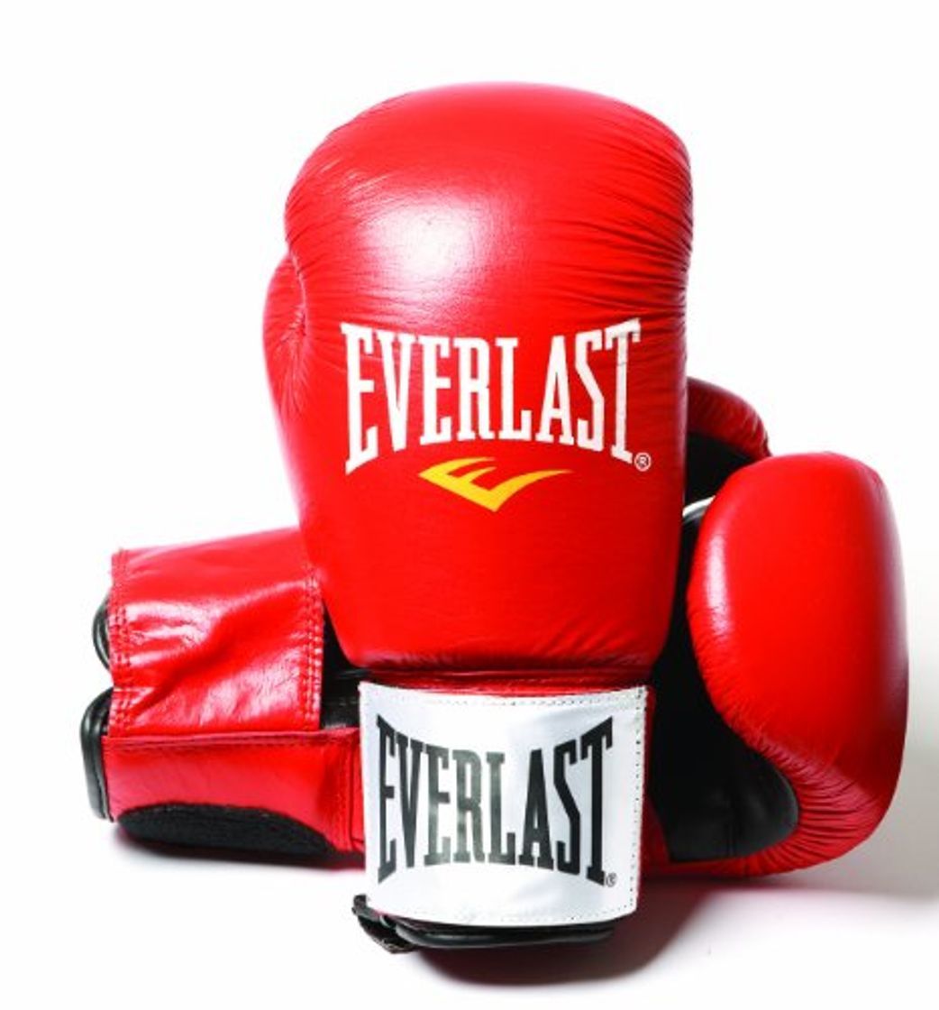 Moda Everlast Fighter - Guantes de boxeo, color rojo