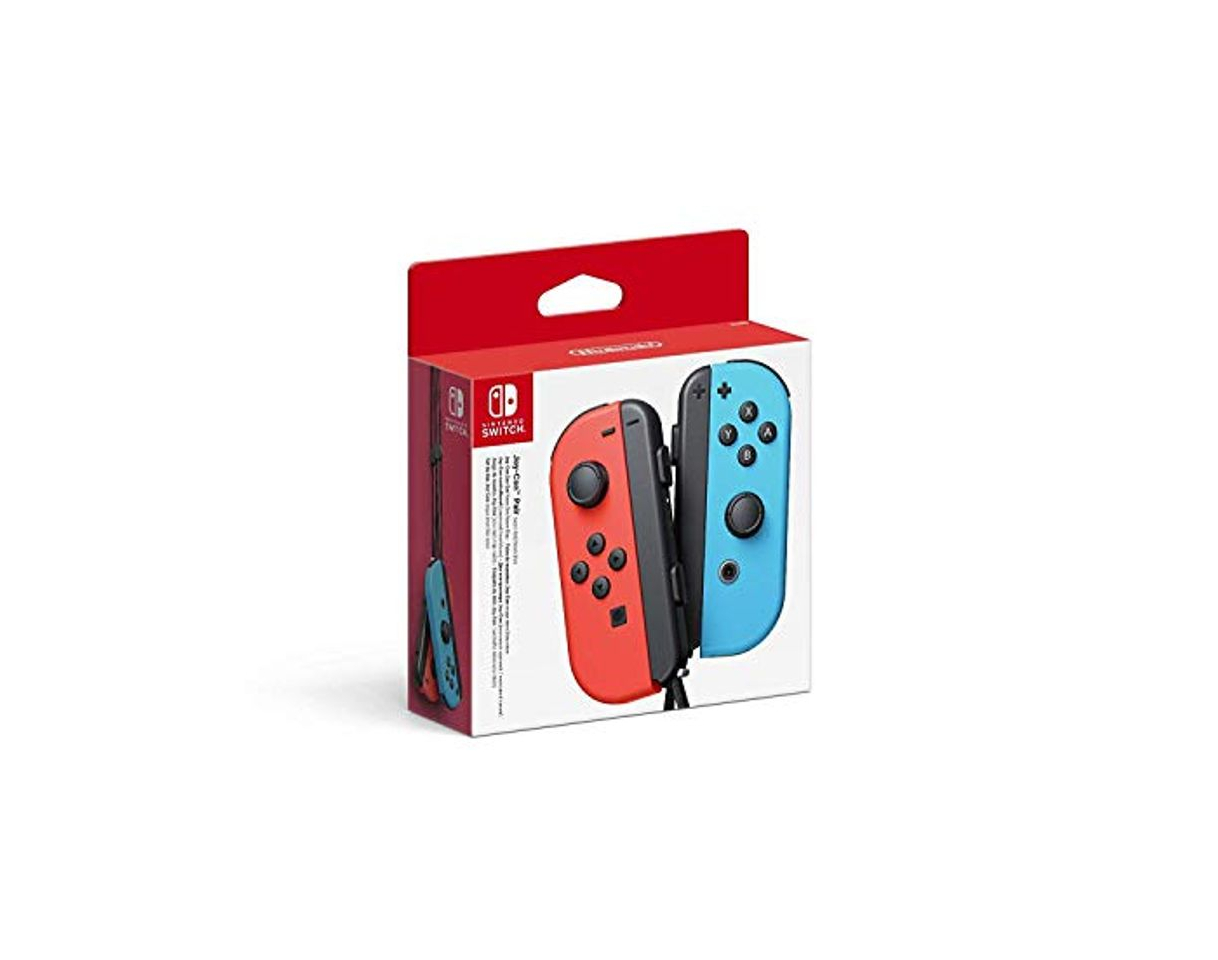 Social Nintendo - Mando Joycon Set, Color Azul Y Rojo