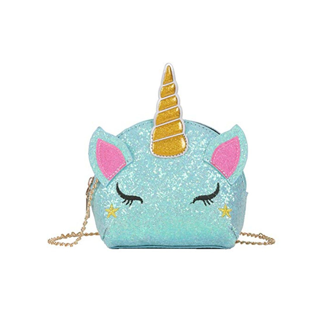 Fashion Mochila de Lentejuelas Unicornio