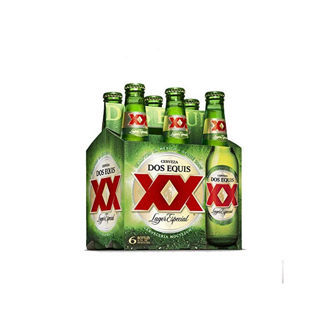 Social Dos Equis Cerveza Mexicana - Paquete de 6 botellas x 330 ml