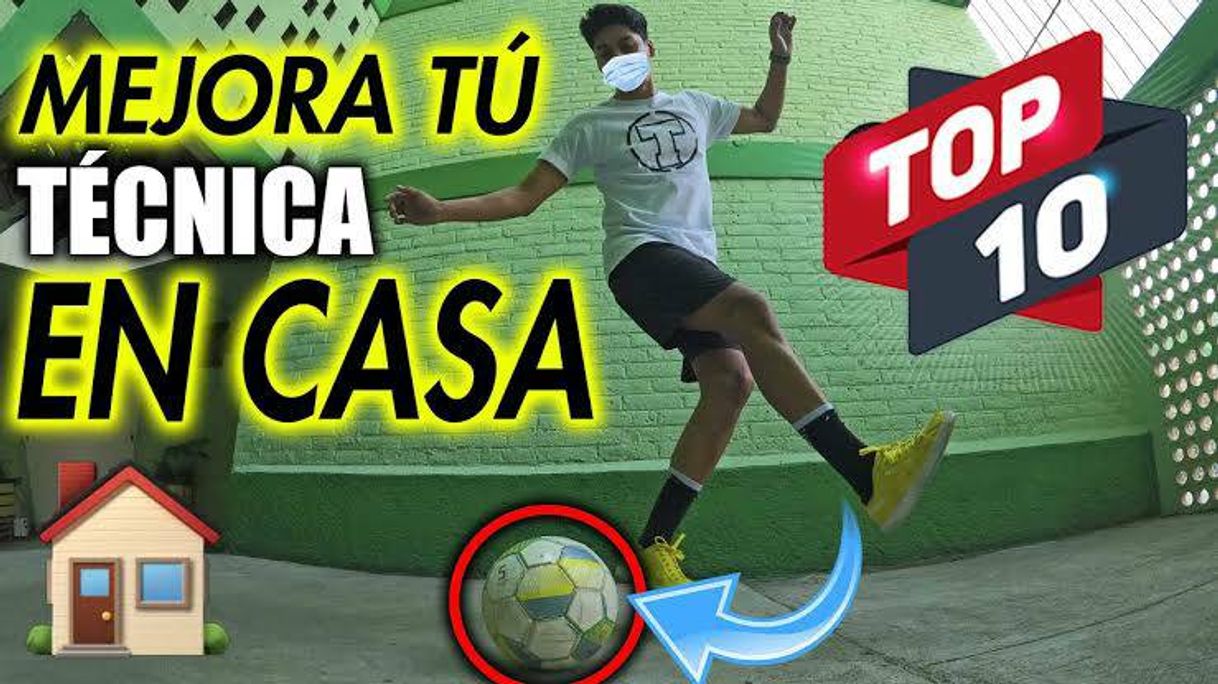 Fashion TOP 10 DE EJERCICIOS DE FUTBOL para ENTRENAR en CASA 🏠 