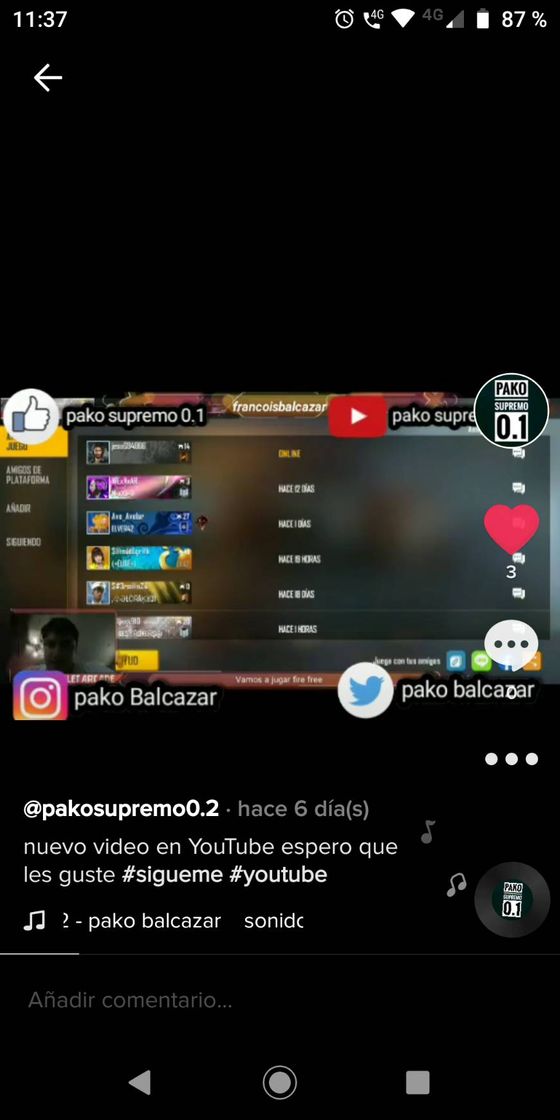 Fashion Nuevo video de tiktok de videojuegos