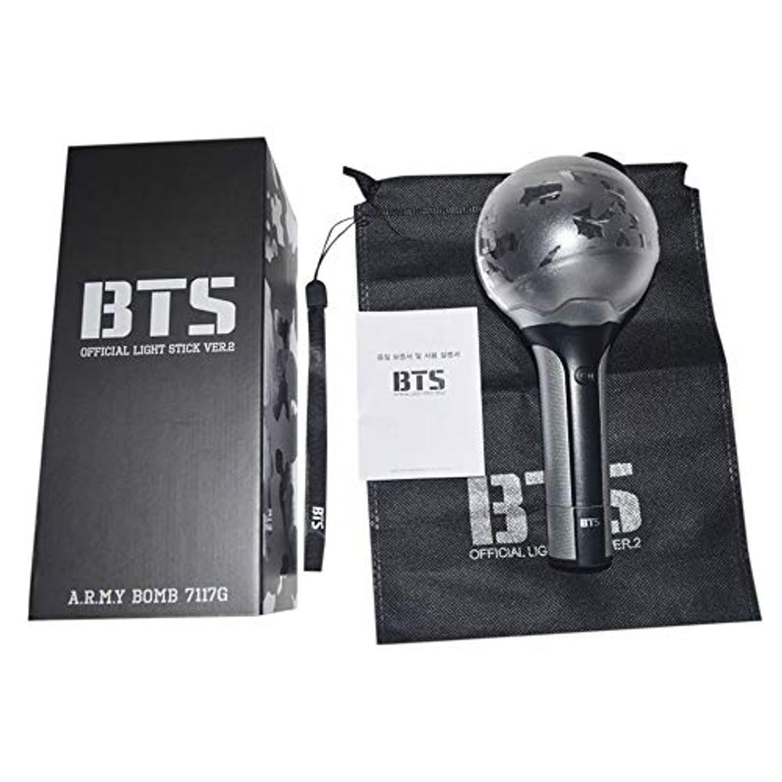 Fashion vngfghjjhkhjk Lã¡Mpara KPOP BTS Army Bomb Light Stick Versiã³n Dos Bangtan Boys