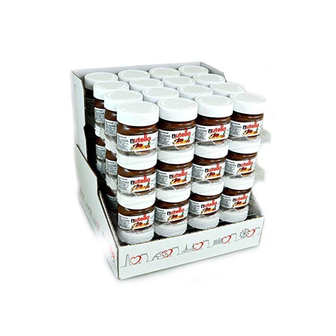 Social BETA bs80918 NUTELLA mini-glas para tienda