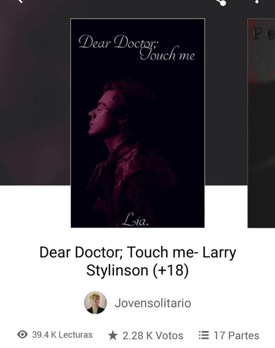 Moda Dear Doctor, Larry stylinson.