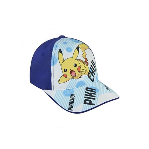 Gorra Pokemon Pikachu Azul
