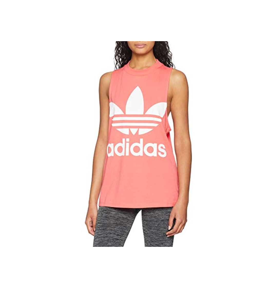 Productos adidas Trefoil Camiseta, Mujer, Rojo