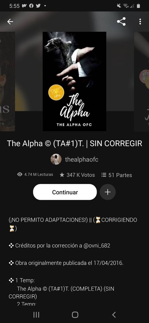 Moda Libro: The Alpha