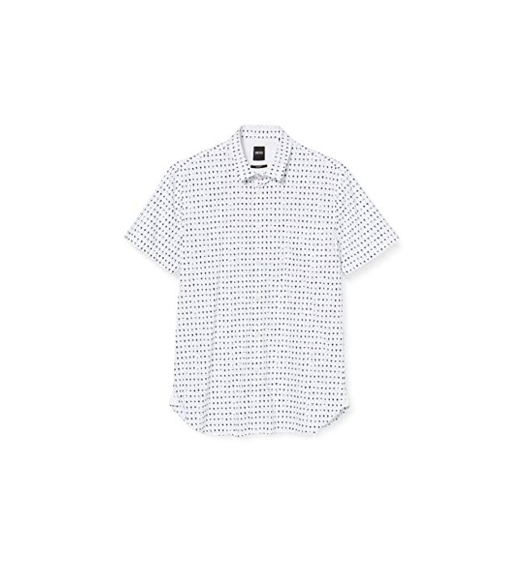 Social BOSS Magneton_1-Short Camisa, White