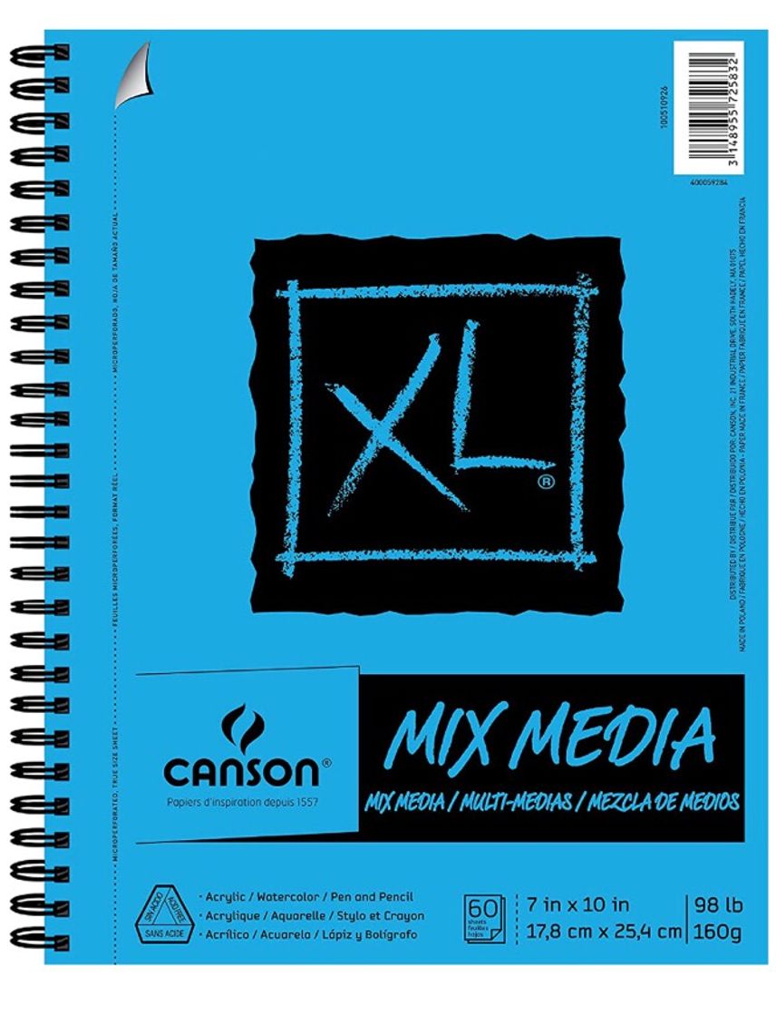 Producto Cuaderno de dibujo Canson Mix Media 