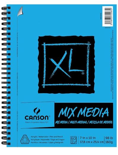 Cuaderno de dibujo Canson Mix Media 