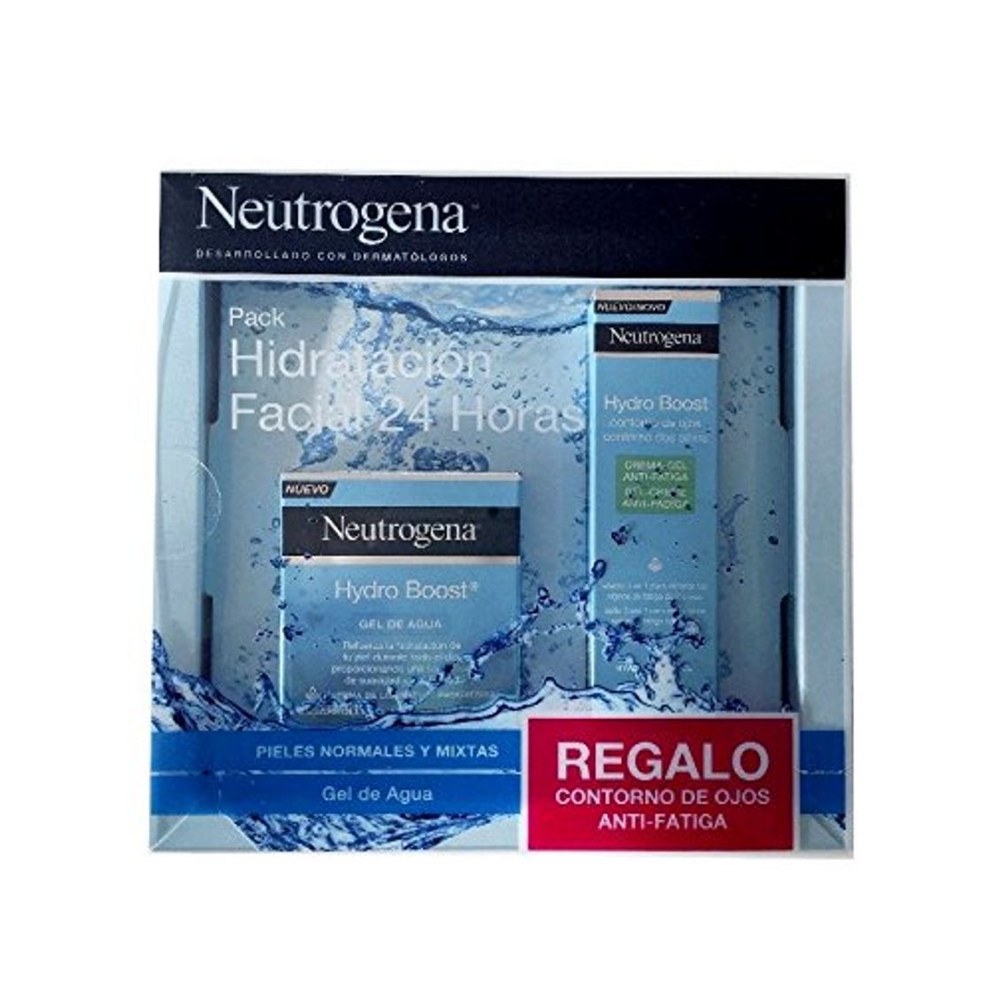 Belleza Neutrogena Pack Hidratación Facial 24 Horas