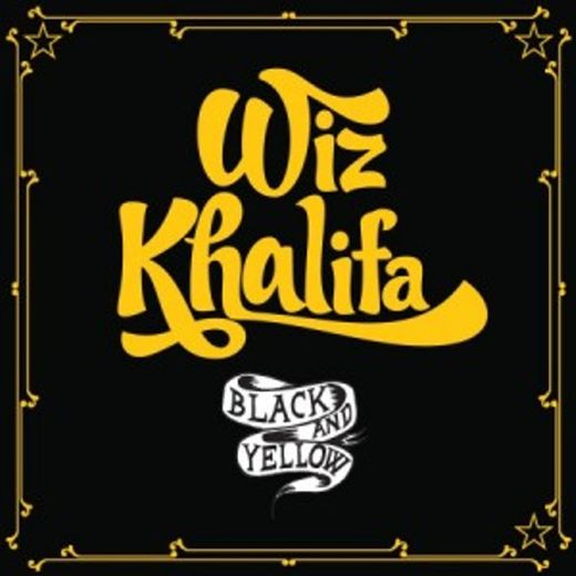 Wiz Khalifa black and yellow