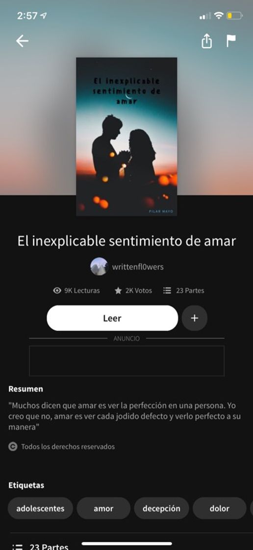 Fashion El inexplicable sentimiento de amar - Wattpad