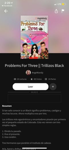 Problems for three | Trillizos black - Wattpad 