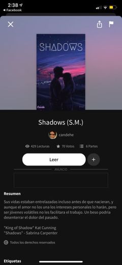 Shadows - Wattpad 