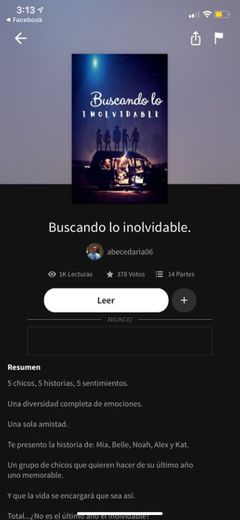 Buscando lo inolvidable- Wattpad 