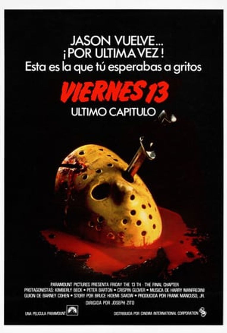 Película Viernes 13. Último capítulo