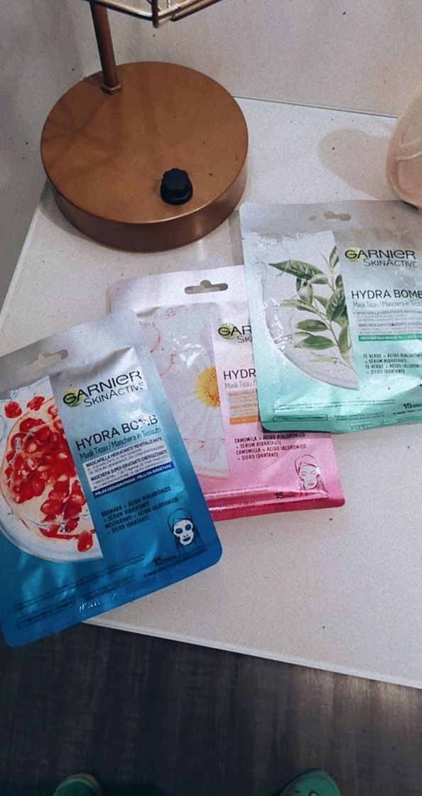 Social Garnier Skin Active Fresh Mix Mask Tissu