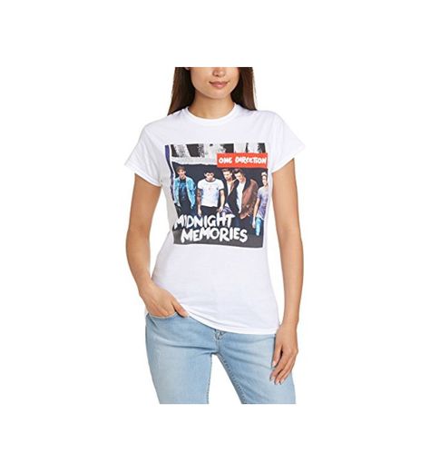 One Direction ONEDTEE70LSW04 - Camiseta de Manga Corta para Mujer