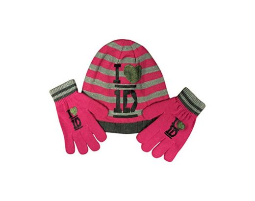 1D One Direction gorro y guantes de
