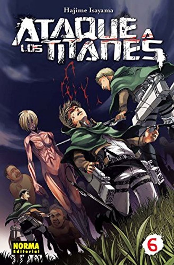 Libro Ataque a los titanes 6