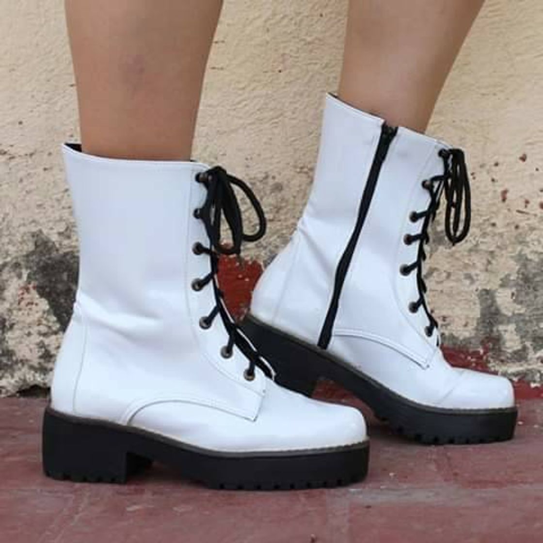 Social Botas blancas 