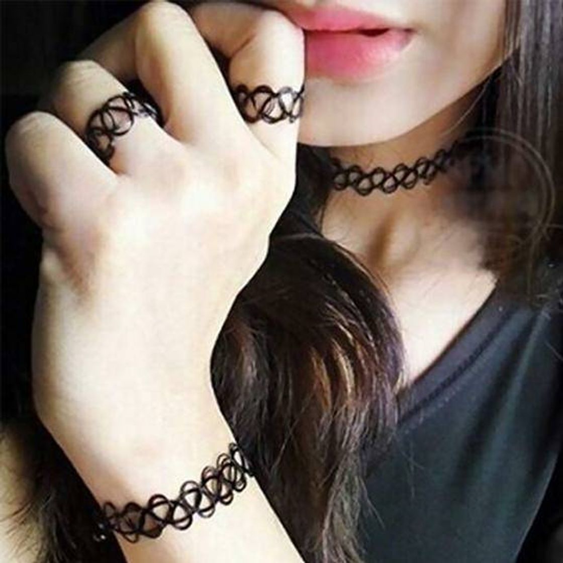 Social Collar, pulsera y anillo retro MMK