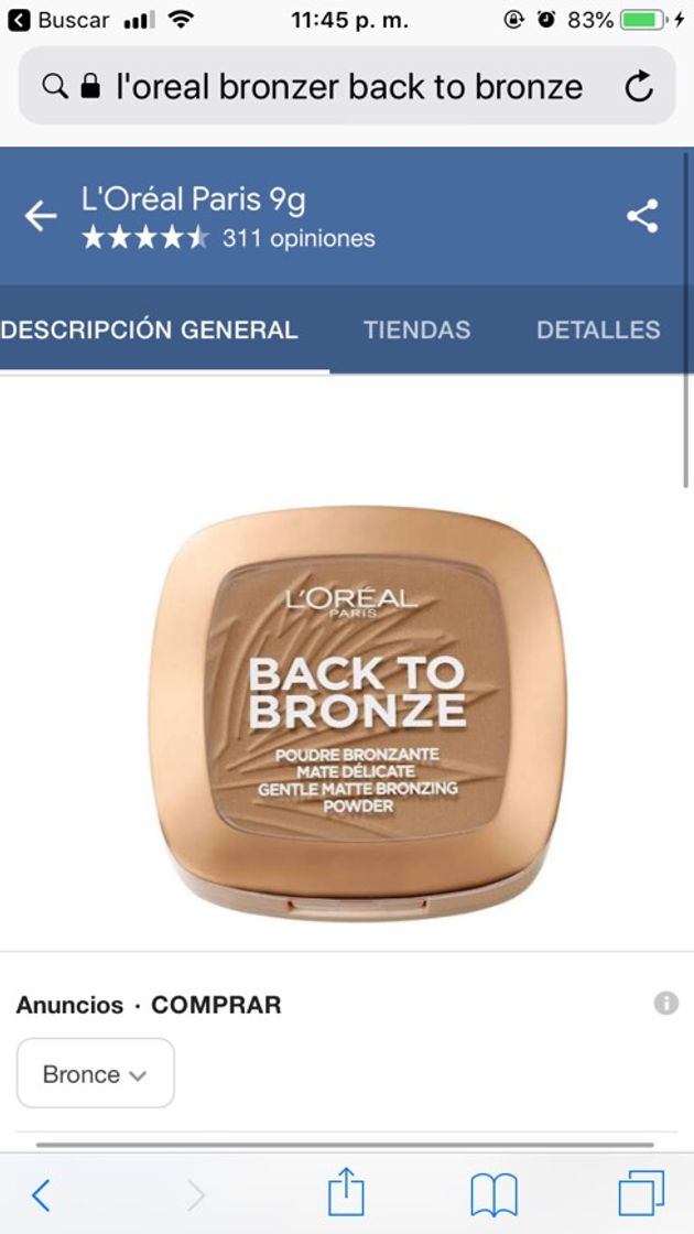 Social Back to Bronze de L’oreal 
