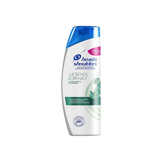 Head & Shoulders -  Champú para cuero cabelludo con picor, Pack