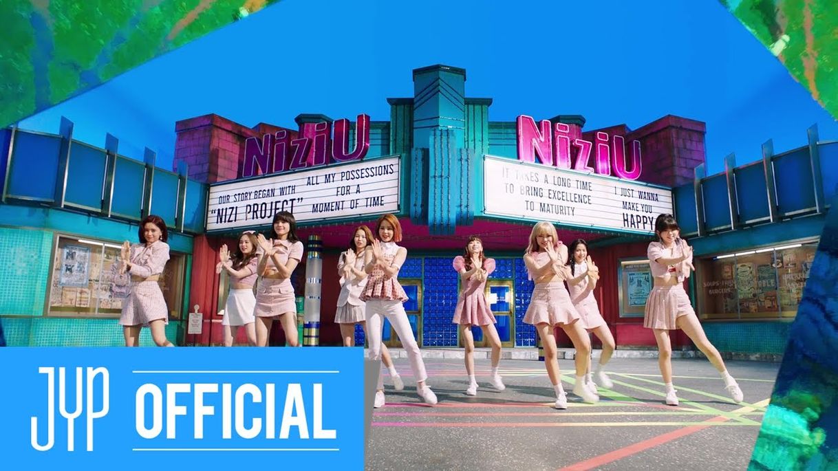 Social NiziU Make you happy M/V