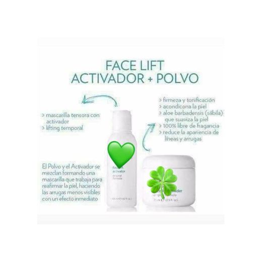 Nuskin Nu Skin Estiramiento facial con activador – Fórmula original - Polvo de 2