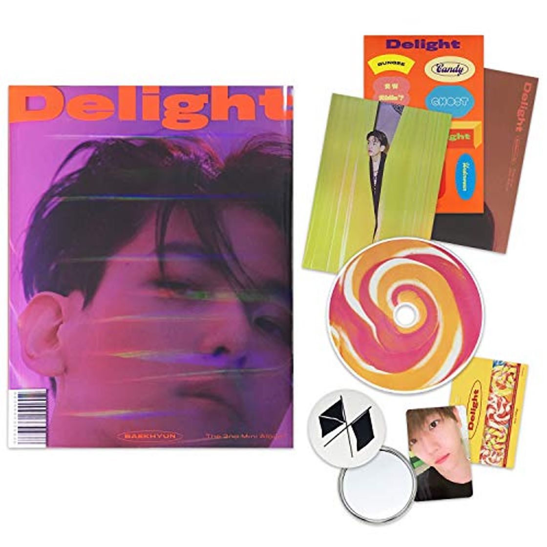 Productos EXO BAEKHYUN 2nd Mini Album - Delight [ CINNAMON ver. ] CD